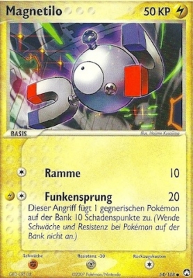 Magnetilo 54 — EX Power Keepers (German Pokémon TCG card)