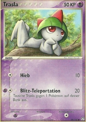 Trasla 59 — EX Power Keepers (German Pokémon TCG card)