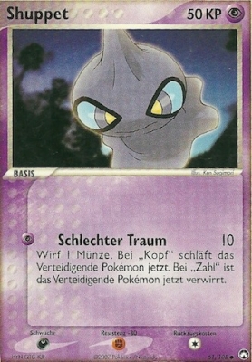 Shuppet 61 — EX Power Keepers (German Pokémon TCG card)