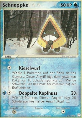 Schneppke 64 — EX Power Keepers (German Pokémon TCG card)