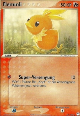 Flemmli 67 — EX Power Keepers (German Pokémon TCG card)