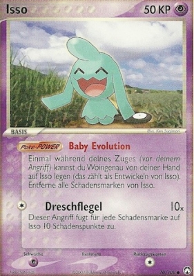 Isso 70 — EX Power Keepers (German Pokémon TCG card)