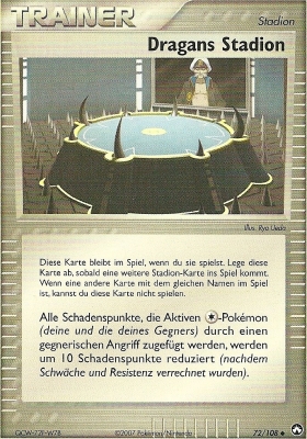 Dragans Stadion 72 — EX Power Keepers (German Pokémon TCG card)