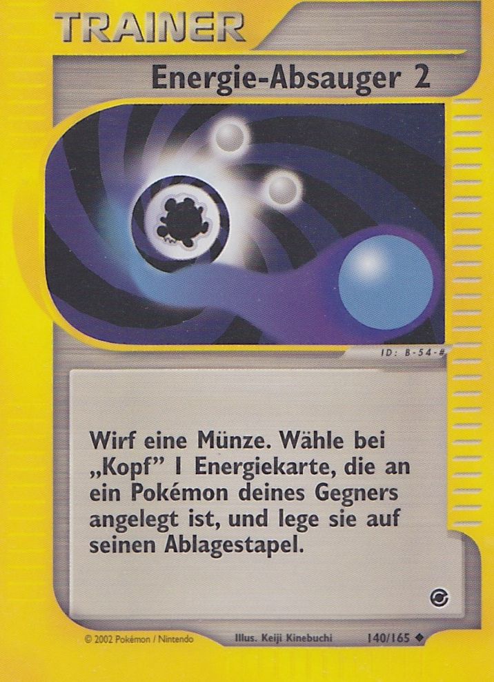 Energie-Absauger 2 74 — EX Power Keepers (German Pokémon TCG card)