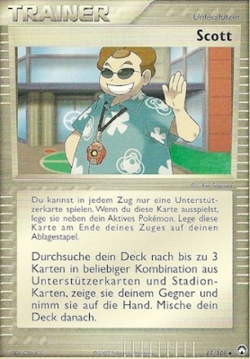 Scott 81 — EX Power Keepers (German Pokémon TCG card)