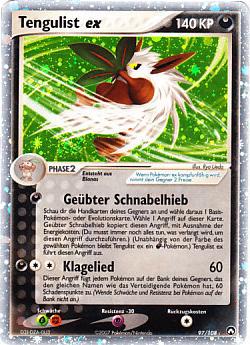 Tengulist ex 97 — EX Power Keepers (German Pokémon TCG card)