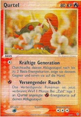 Qurtel 12 — EX Drache (German Pokémon TCG card)