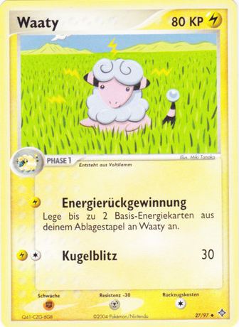 Waaty 27 — EX Drache (German Pokémon TCG card)