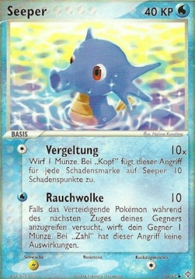 Seeper 33 — EX Drache (German Pokémon TCG card)