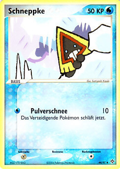 Schneppke 44 — EX Drache (German Pokémon TCG card)