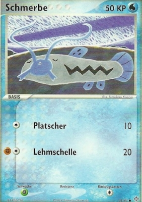 Schmerbe 51 — EX Drache (German Pokémon TCG card)