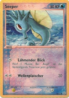 Seeper 58 — EX Drache (German Pokémon TCG card)