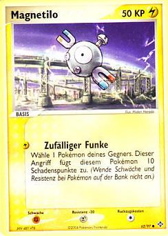 Magnetilo 62 — EX Drache (German Pokémon TCG card)