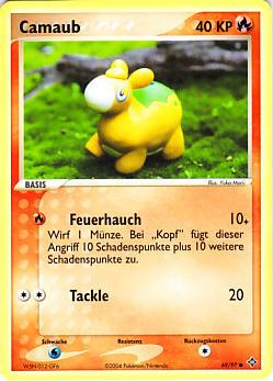 Camaub 69 — EX Drache (German Pokémon TCG card)