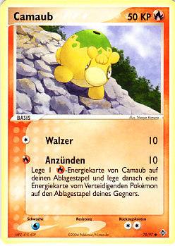 Camaub 70 — EX Drache (German Pokémon TCG card)