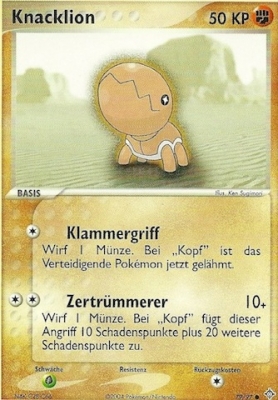 Knacklion 79 — EX Drache (German Pokémon TCG card)