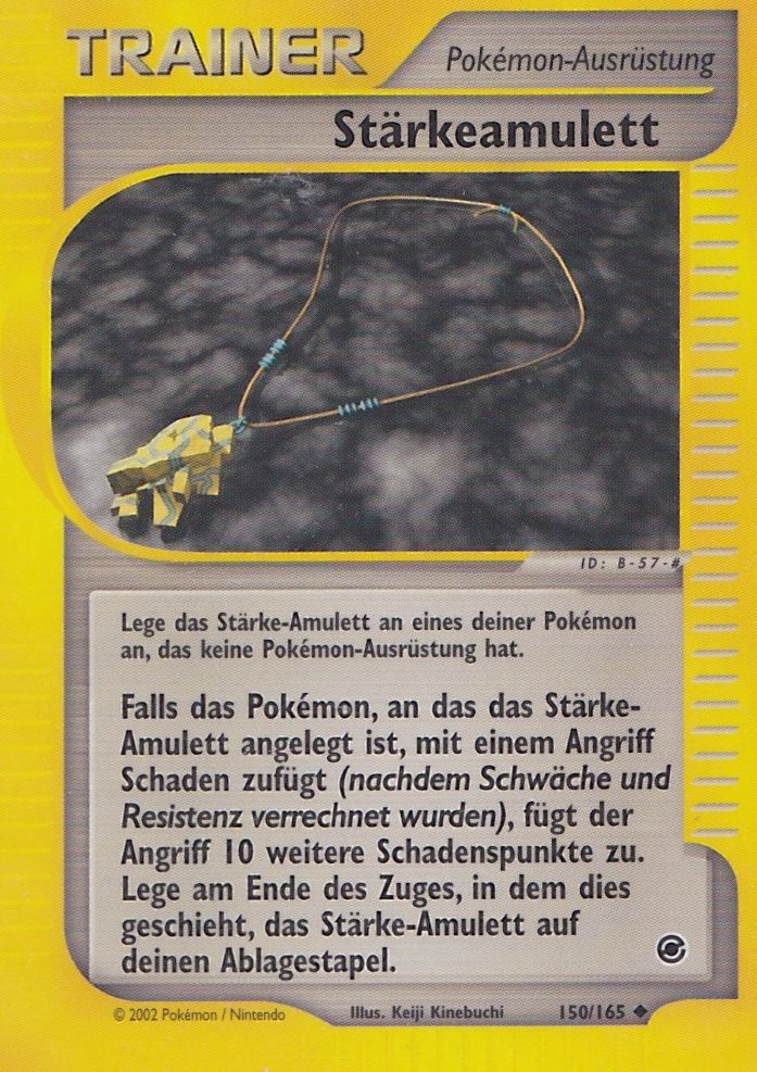 Stärkeamulett 74 — EX Team Magma vs Team Aqua (German Pokémon TCG card)