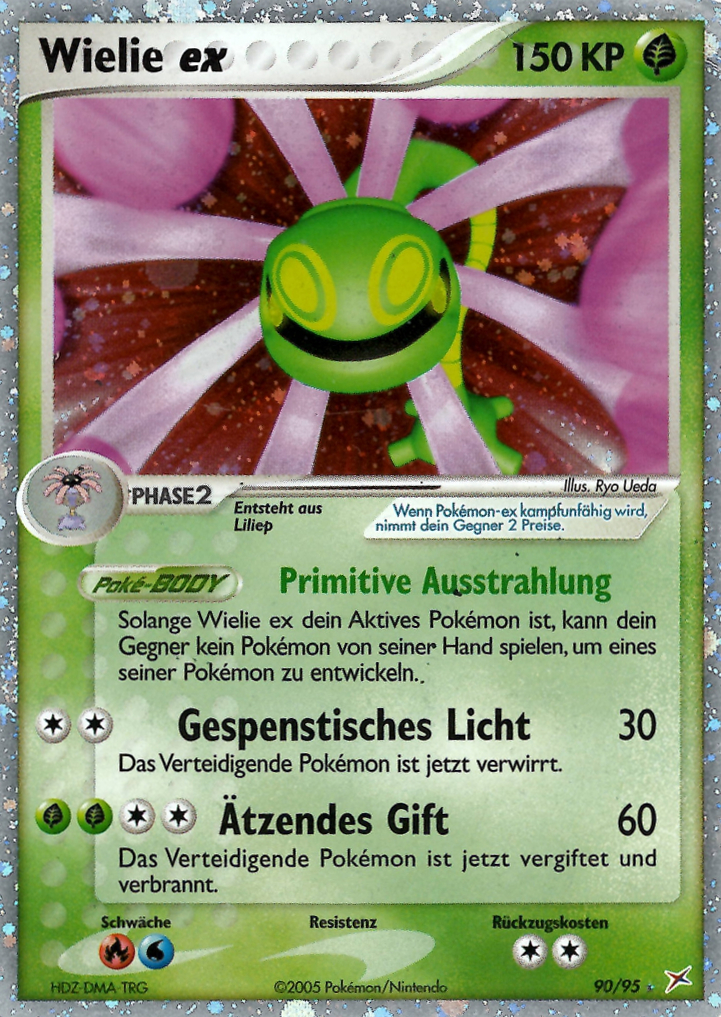 Wielie ex 90 — EX Team Magma vs Team Aqua (German Pokémon TCG card)