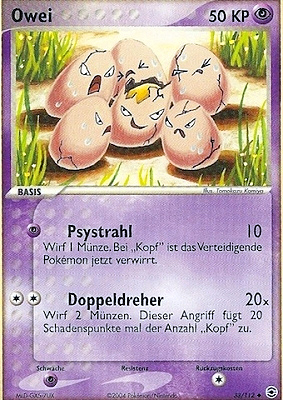 Owei 33 — EX Feuerrot & Blattgrün (German Pokémon TCG card)