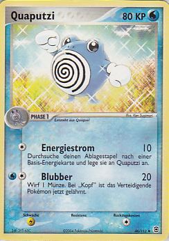 Quaputzi 46 — EX Feuerrot & Blattgrün (German Pokémon TCG card)