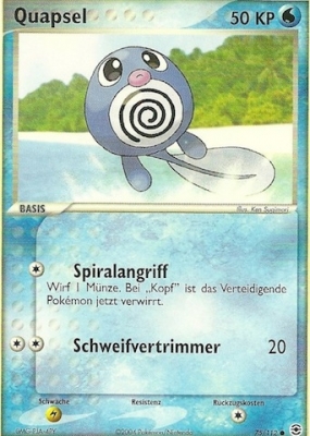 Quapsel 75 — EX Feuerrot & Blattgrün (German Pokémon TCG card)