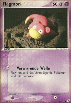 Flegmon 80 — EX Feuerrot & Blattgrün (German Pokémon TCG card)
