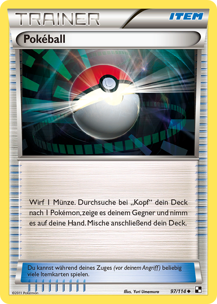 Pokéball 95 — EX Feuerrot & Blattgrün (German Pokémon TCG card)
