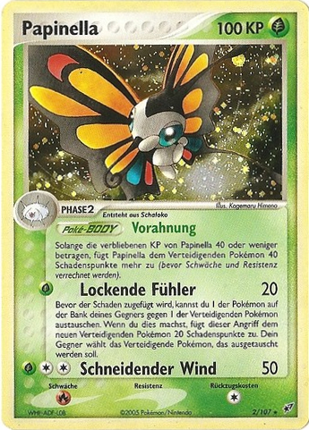 Papinella 2 — EX Deoxys (German Pokémon TCG card)