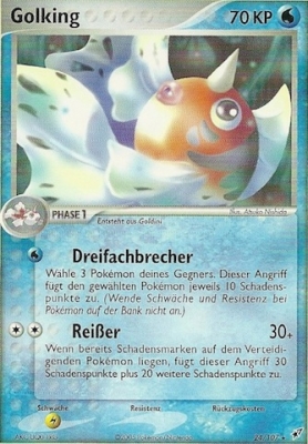 Golking 24 — EX Deoxys (German Pokémon TCG card)