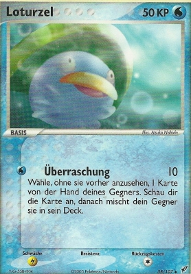 Loturzel 35 — EX Deoxys (German Pokémon TCG card)