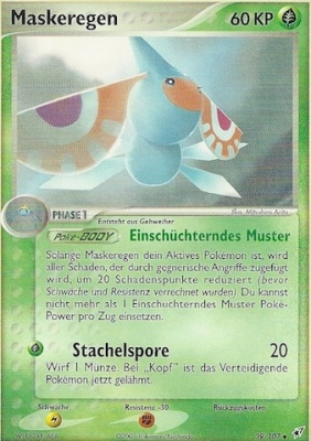 Maskeregen 39 — EX Deoxys (German Pokémon TCG card)