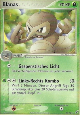 Blanas 43 — EX Deoxys (German Pokémon TCG card)