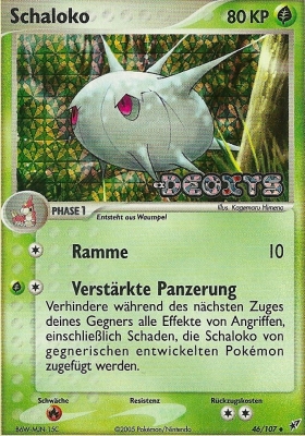 Schaloko 46 — EX Deoxys (German Pokémon TCG card)