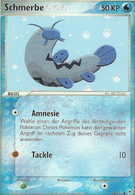 Schmerbe 54 — EX Deoxys (German Pokémon TCG card)