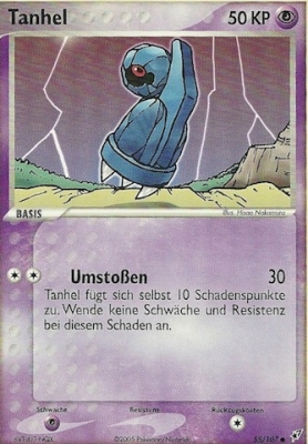 Tanhel 55 — EX Deoxys (German Pokémon TCG card)