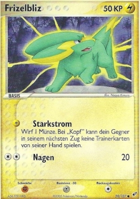 Frizelbliz 59 — EX Deoxys (German Pokémon TCG card)
