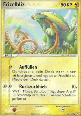 Frizelbliz 60 — EX Deoxys (German Pokémon TCG card)