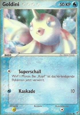 Goldini 61 — EX Deoxys (German Pokémon TCG card)