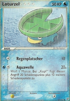 Loturzel 63 — EX Deoxys (German Pokémon TCG card)