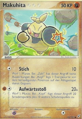 Makuhita 65 — EX Deoxys (German Pokémon TCG card)