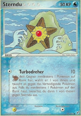 Sterndu 77 — EX Deoxys (German Pokémon TCG card)