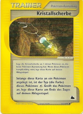 Kristallscherbe 85 — EX Deoxys (German Pokémon TCG card)