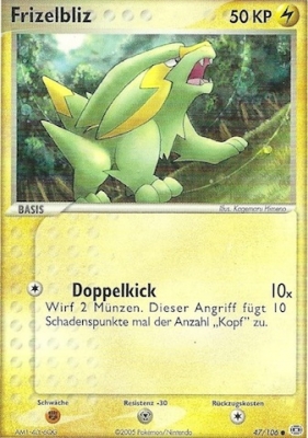 Frizelbliz 47 — EX Smaragd (German Pokémon TCG card)