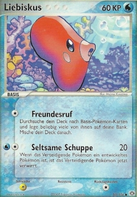 Liebiskus 53 — EX Smaragd (German Pokémon TCG card)