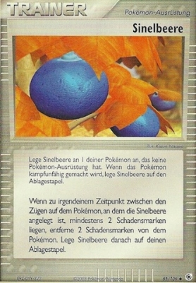 Oran Berry* 80 — EX Smaragd (German Pokémon TCG card)