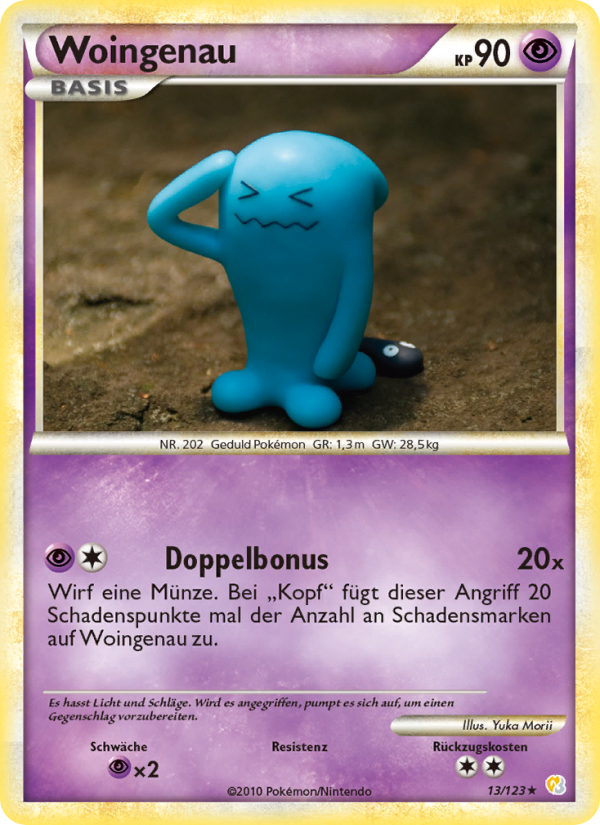 Woingenau 13 — HeartGold SoulSilver (German Pokémon TCG card)