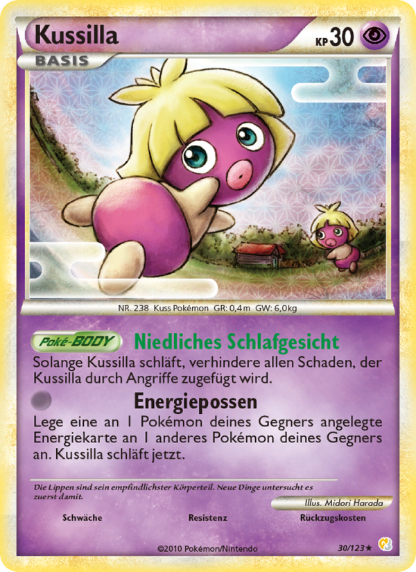 Kussilla Pokémon TCG cards