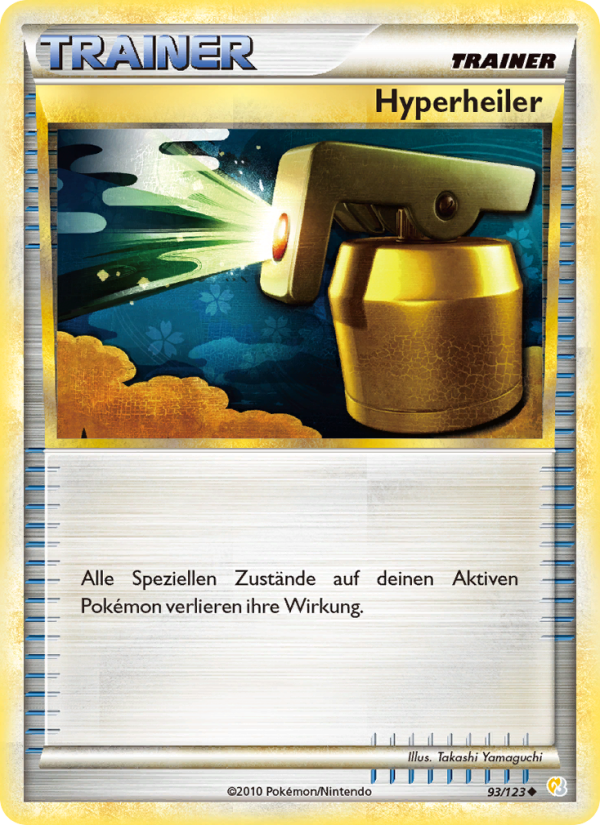 Hyperheiler 93 — HeartGold SoulSilver (German Pokémon TCG card)