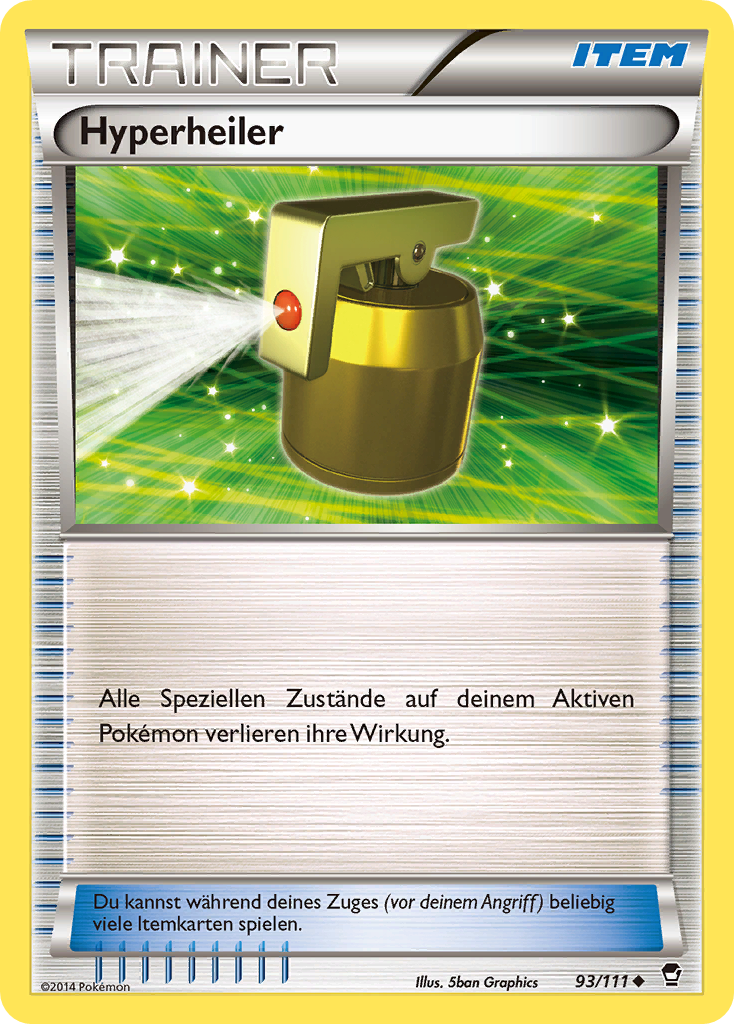 Hyperheiler 93 — HeartGold SoulSilver (German Pokémon TCG card)