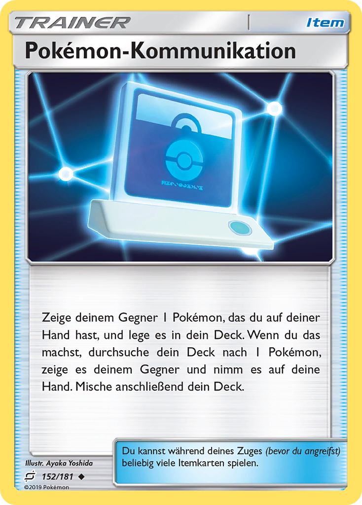 Pokémon-Kommunikation 98 — HeartGold SoulSilver (German Pokémon TCG card)